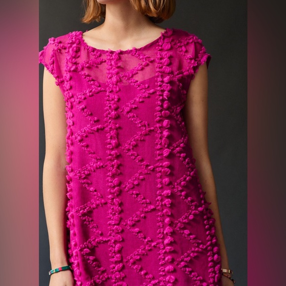 Anthropologie Maeve Blythe textures midi dress XSP - Picture 3 of 8